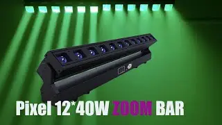 impression X4 Bar 12PCS 40W LED moving zoom bar light