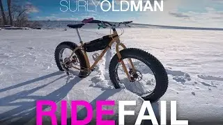 Arctic Wind Fatbike Ride: Mission Fail... Almost