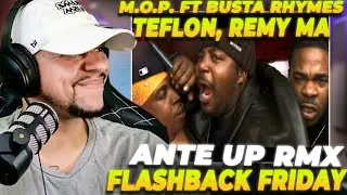 **ВОСПОМИНАНИЯ ПЯТНИЦЫ** M.O.P. при участии Busta Rhymes, Teflon, Remy Ma - Ante Up Rmx (РЕАКЦИЯ)