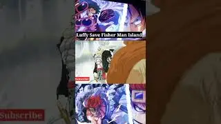 Luffy Save Neptune From Hody #onepiece #luffy #zoro #shorts #fishermanarc #nami