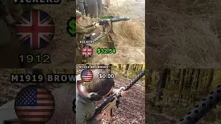 Vickers vs M1919 Browning &ndash; Cost Per Shot Revealed!