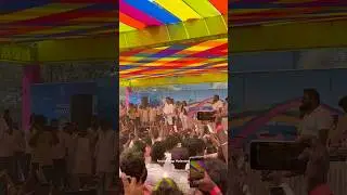 Biggest Holi Event in Hyderabad #unqgamer #punjusquad #holi #hyderabad #ytshorts #viral
