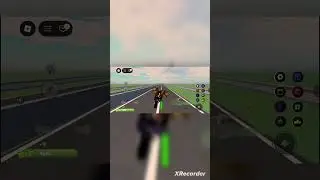 Riding towards country side bar with m1000 bike game motorush | #shortcreater #roblox #riding bike