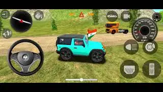 Modified Mahindra Thar😈Games:Indian Cyan Blue Thar (Gadi Wala Games) Car Game Android Game - #2025