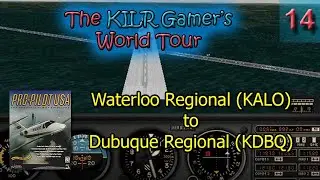 Sierra Pro Pilot USA: Waterloo Regional (KALO) to Dubuque Regional (KDBQ) || KILR Gamer's World Tour