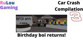 Roblox car crash compilation 3 from car crash studio, Roblox