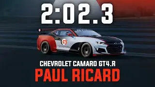 Paul Ricard 2:02.3 - Chevrolet Camaro GT4.R - GO Setups | ACC 1.10.3