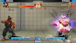 [EVO 2013 SSFIV AE Top 32] Infiltration (Akuma) vs EG PR Balrog (Fei Long, Balrog)