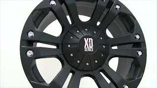 XD Series XD778 Monster Matte Black Wheels Rims Wheels By Hot Tracks