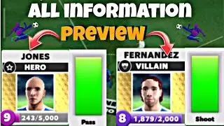 🦋 All Information Preview About Hero + Villain ✅🎈 #viral