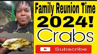 Eating Crabs At My Family Reunion 2024 #familyvlog #family #familyreunion