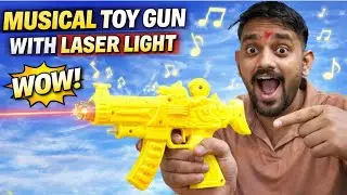 Laser Light Musical Gun Toy 😍 | Amazing Sound & Lights 