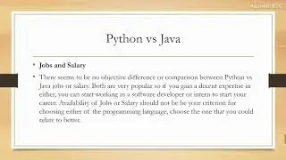 Python vs Java. Salary,job Opportunities, Game Development, Web Development