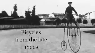 1800s bicycles 1915 video footage bicycles of 1800s old world history Tartaria Transportation Moors