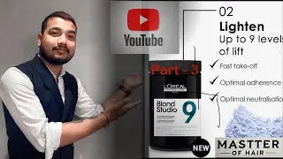 L&rsquo;Or&eacute;al blonde ￼ Studio 8,9 class #lorealhaircolor #loreal #video