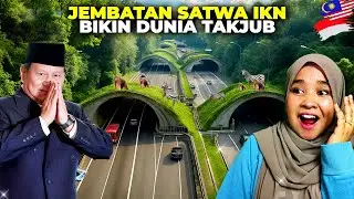 REAKSI 🇲🇾 : JEMBATAN SATWA IKN BIKIN MELONGO SEDUNIA! Prabowo Terharu Bangga Indonesia Dipuji Dunia