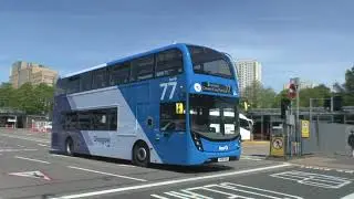GLASGOW BUSES FILMED MAY 2019