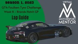 iRacing GT4 Falken Tyre Challenge - Track Guide - Brands Hatch - Week 8, Season 1 2023