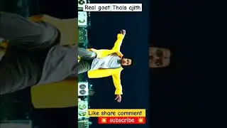 Goat Thala Ajith reference #thalaajith #thalathalapathy #ajithkumar