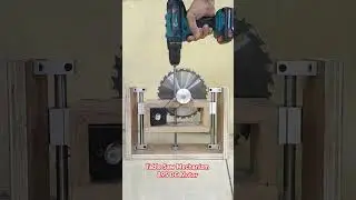 Do it yourself ‼️ Table Saw Mechanism 895 DC Motor #diy #mechanism #machine