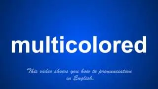 the correct pronunciation of multifaceted in English.