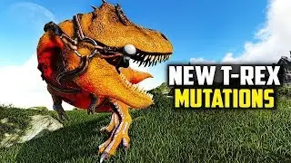 ARK: Survival Evolved - Official server 348 map Center Birth of Legend Monster T-Rex