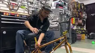 ARMAMOS econ&oacute;mica pero incre&iacute;ble BMX DORADA 2025 💰| BMXposser shop