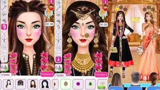 Indian Wedding Stylist | Makeup and Dress up Games || Indian Wedding Salon Game | makeup game