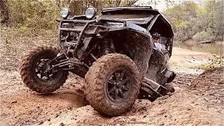 Busco mud trail riding with Polaris General and Cfmoto Uforce 2023