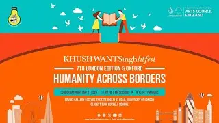 Livestream- Khushwant Singh Literary Festival London 2025 | May 31, 2025