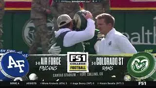 Футбол CFB на канале FOX Sports 1: игра ВВС в Университете штата Колорадо