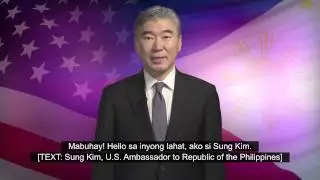 Next U.S. Ambassador to the Philippines, Sung Kim&rsquo;s message to Filipinos
