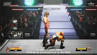 AEW Fight Forever [HD] Gameplay - Kenny Omega vs Adam Cole FULL MATCH