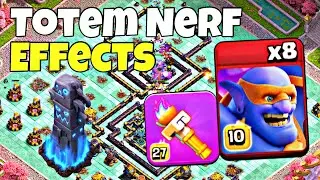 Super Bower and Nerf Totem With Heroic Torch TH18 Legends Attacks!