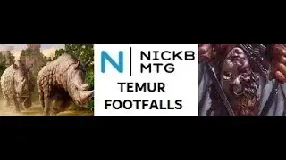 MTG- Modern- Crashing Footfalls / Rhinos - ft Become Immense!