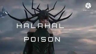 you can't defeat me:HALAHAL POISON VS GODS AND DEMONS #SHORTS
