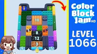 Color Block Jam Level 1066 Solution Walkthrough