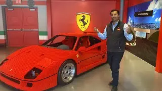 Первый взгляд на LEGO Ferrari: сборка и гонка в LEGOLAND California