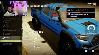 Toyota Landcruiser & Tacoma customization in snowrunner