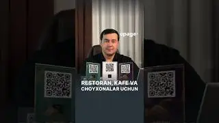 Restoran, Kafe, Choyxona egalari va boshqaruvchilari diqqatiga!   #restaurant #design #upage #QRMENU