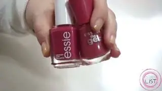 essie 'in stitches' vs. essence 'my love diary'