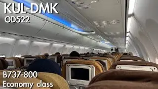 Batik Air Malaysia OD522 B737-800 из Куала-Лумпура(KUL) в Бангкок(DMK) | Отчет о поездке