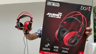 UNBOXING BOAT IMMORTAL 200D  GAMING HEADPHONE IN MALAYALAM