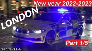 London - New years eve 2022-2023 - Emergency responses - Part 1 of 5