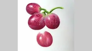 Realistic Jerry fruit 🍑#video #art #artist #realisticdrawing