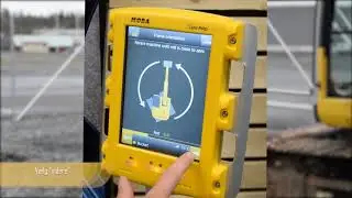Kalibrering af skovl - Quickguide - MOBA Xsite PRO