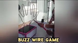 how to make simple buzz wire game / awesome buzz wire games for kids