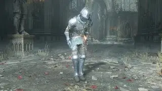 Demon's Souls PS5: Fluted Armor Set Showcase.  Knight class starting armor, PS5 helmet. 4k upload.