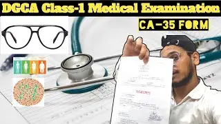 DGCA Class-1 Medical examination Honest review || Test to do for your medical || Documents Required