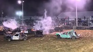 Owen county Halloween derby 2025 full size motor swap #24m,#99m